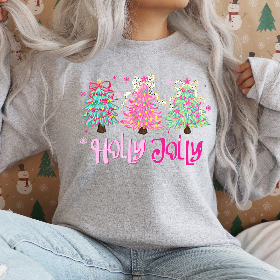 Holly Jolly Tee/Sweatshirt (Adult)