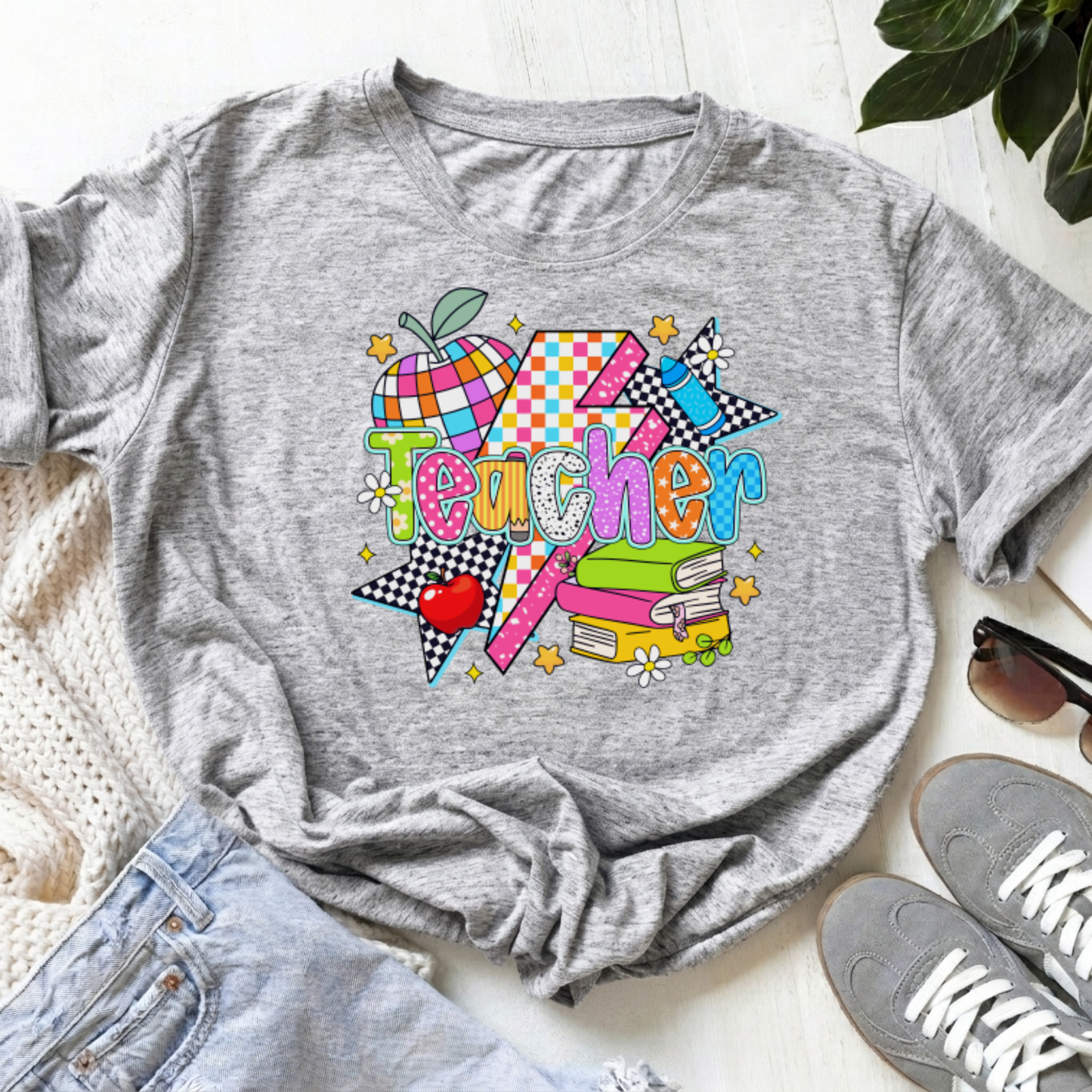 Retro Teacher Shirt