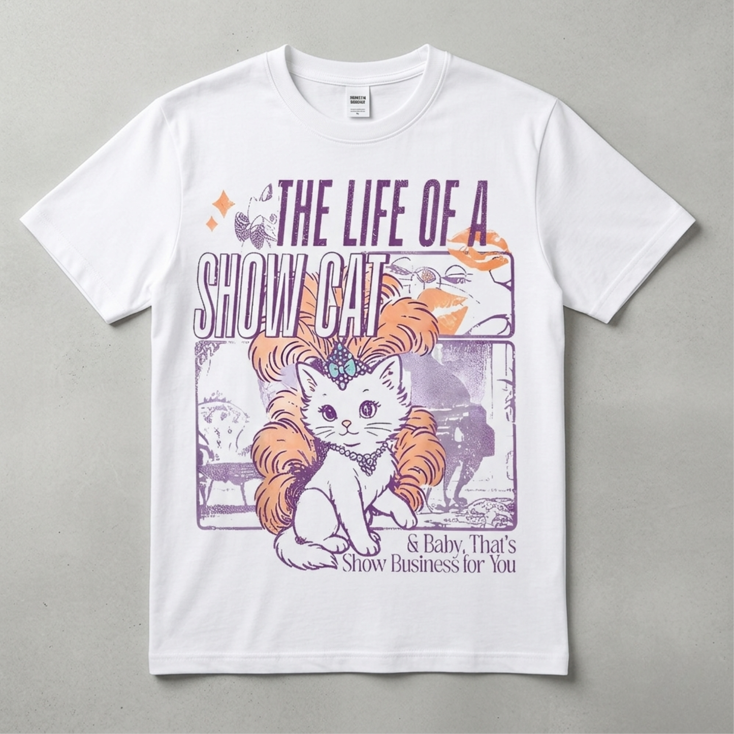 The Life of a Show Cat Kids Tee