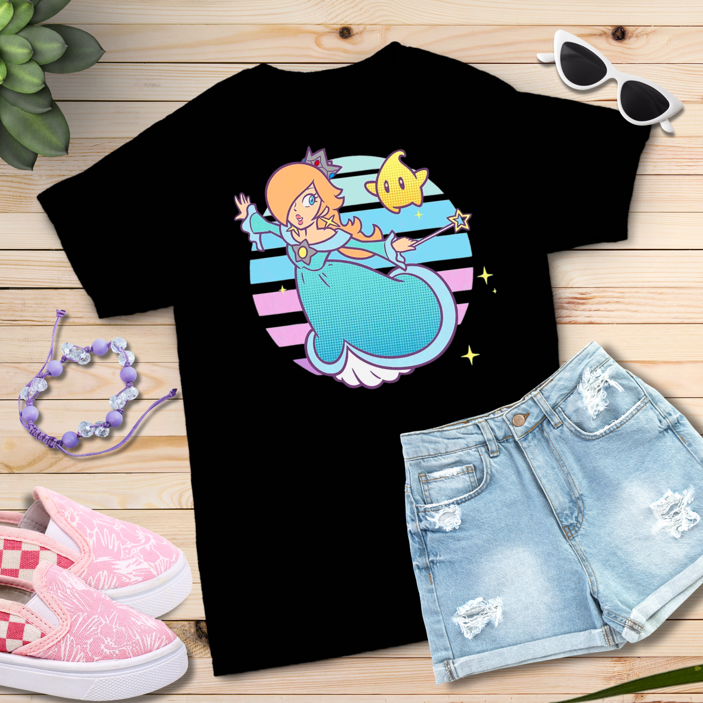 Rosalina and Lumas Tee (Super Brother's Game)