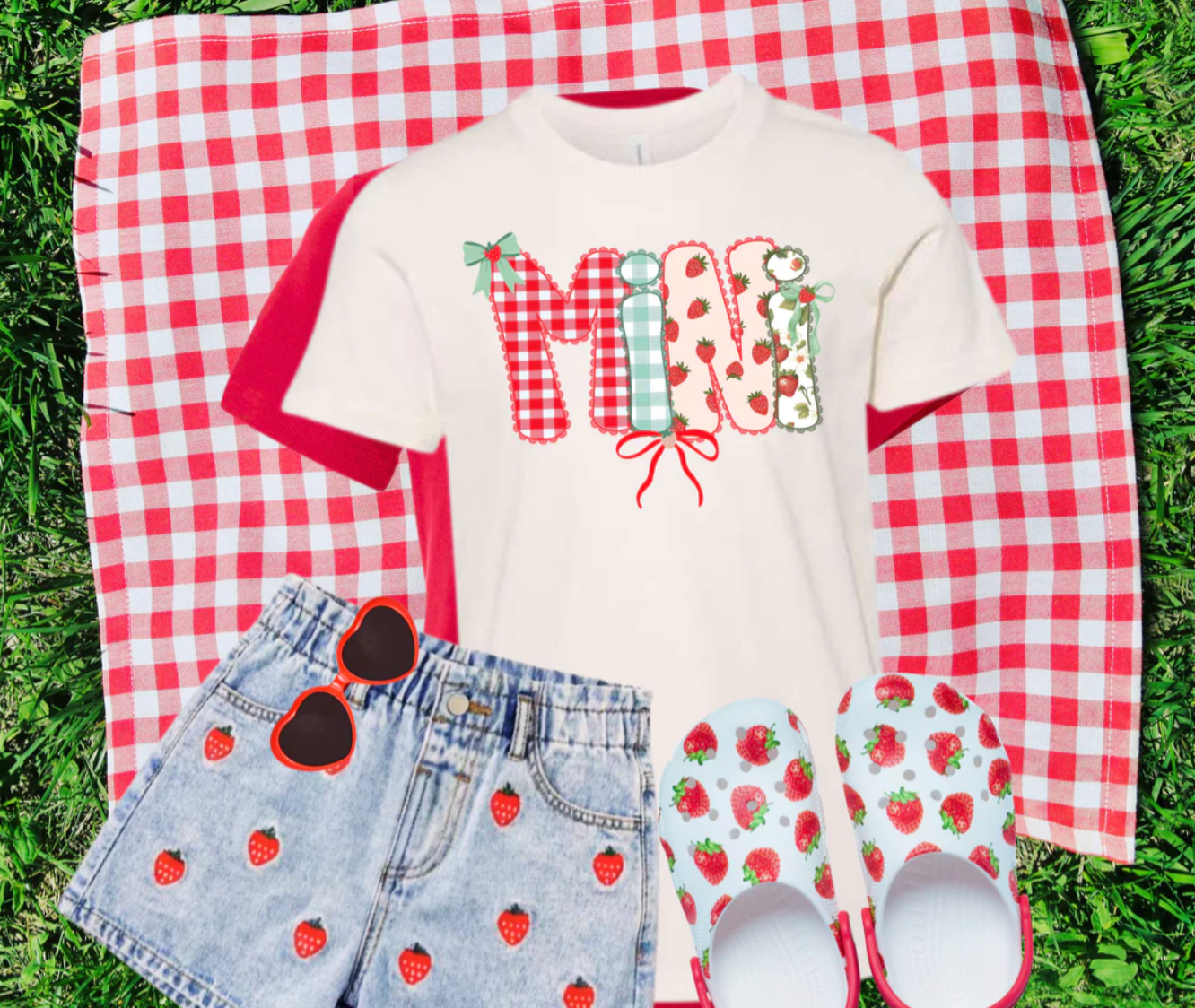 Strawberry Coquette Mini T-shirt
