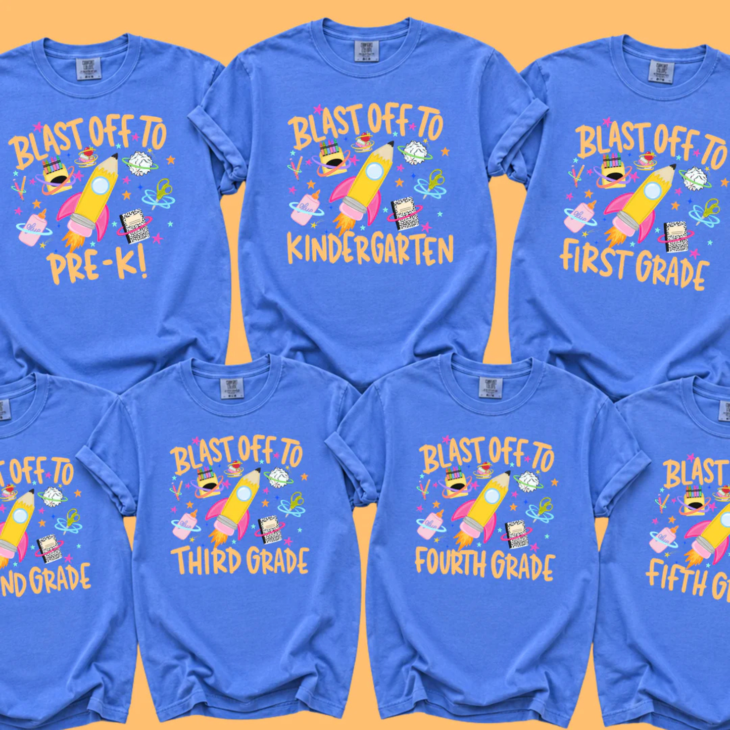 Blast Off to...Teacher Graphic Tee
