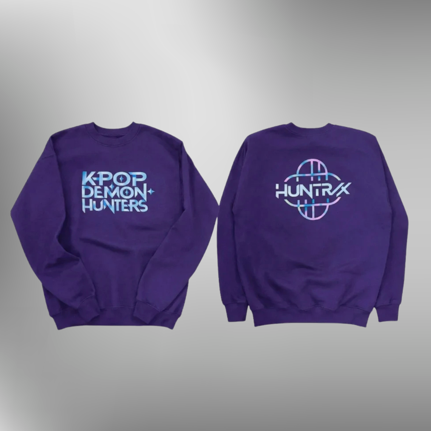 Purple KPOP Huntrix Sweatshirt