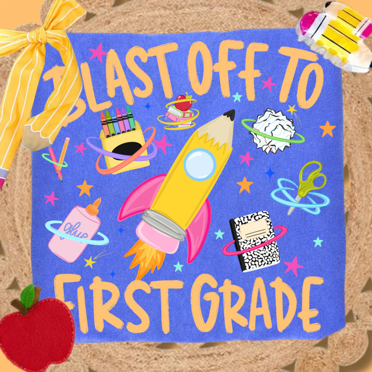 Blast Off to...Teacher Graphic Tee