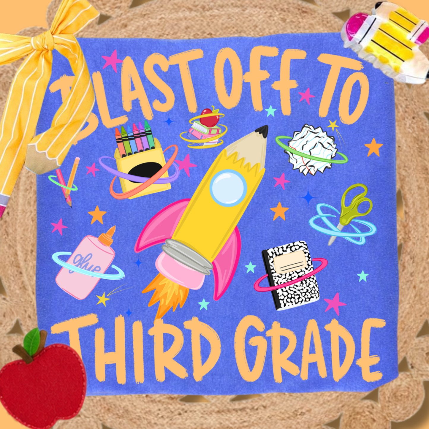 Blast Off to...Teacher Graphic Tee