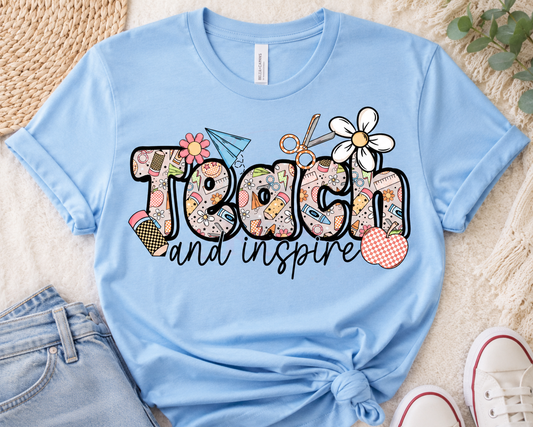 Teach & Inspire Graphic Tee