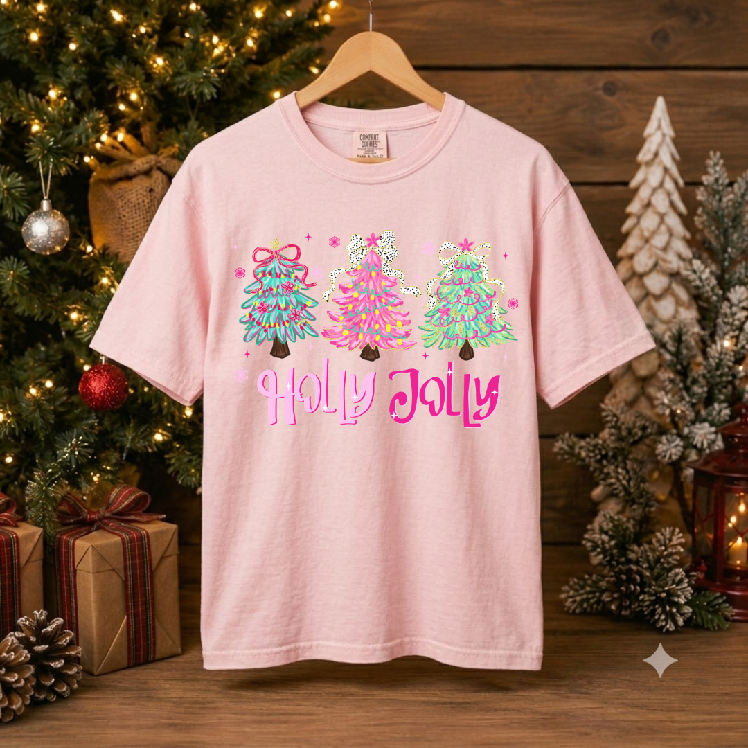Holly Jolly Tee/Sweatshirt (Youth)