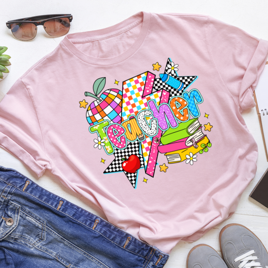 Retro Teacher Shirt
