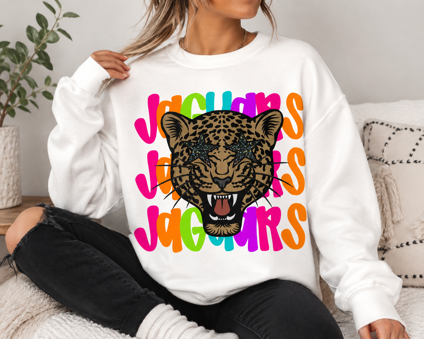 Jaguars School Mascot Sweatshirt