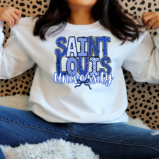 SLU Bow Sweatshirt