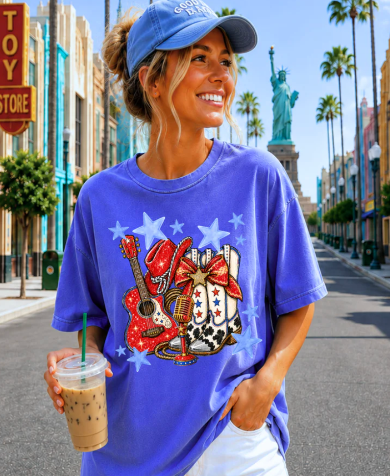 Cowgirls & Country Nights Graphic Tee