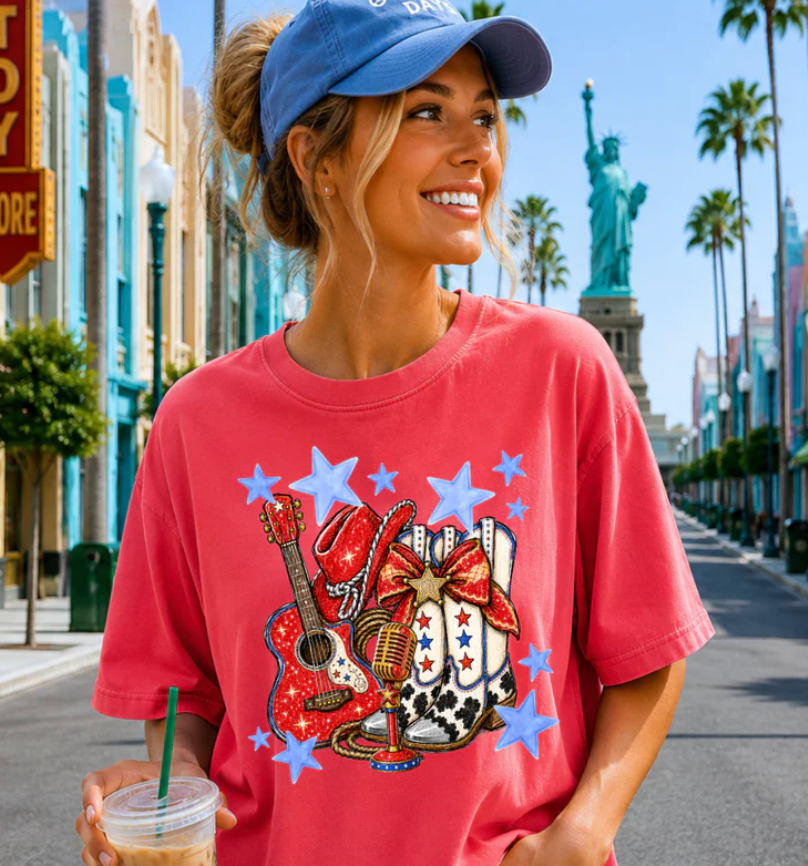 Cowgirls & Country Nights Graphic Tee