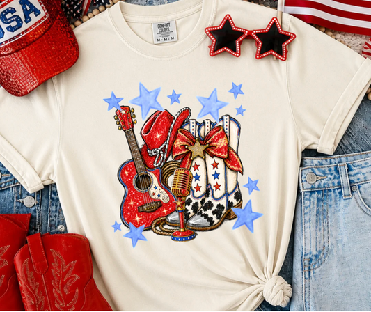 Cowgirls & Country Nights Graphic Tee