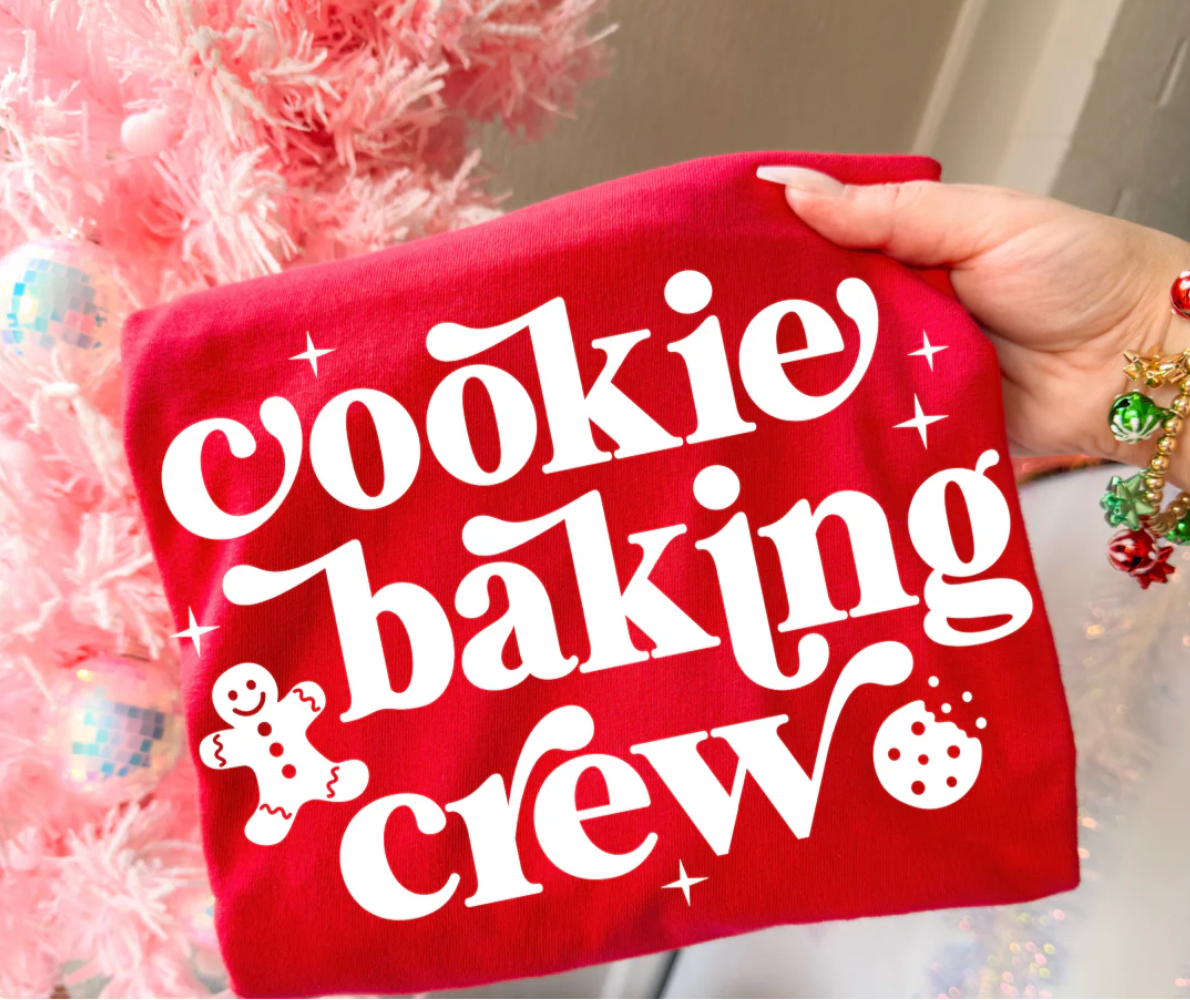 Cookie Baking Crew Sweatshirt (Adult)